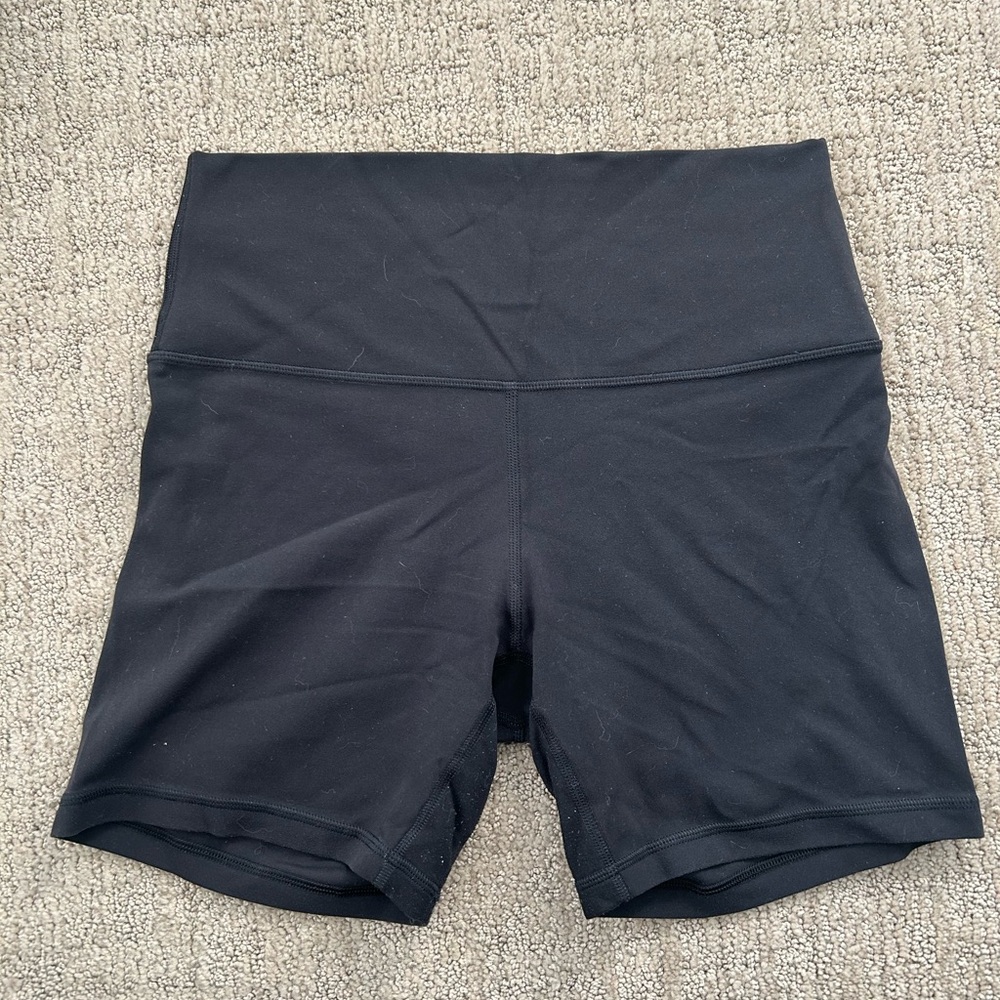 Lululemon Black Align Shorts 6” inseam